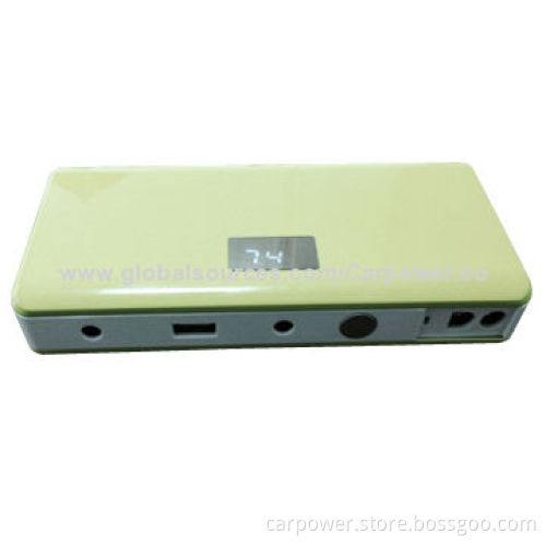 Mini super quality car jump starter, 12V, 8,000mAh